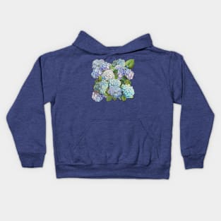 Hydrangeas from Faial Kids Hoodie